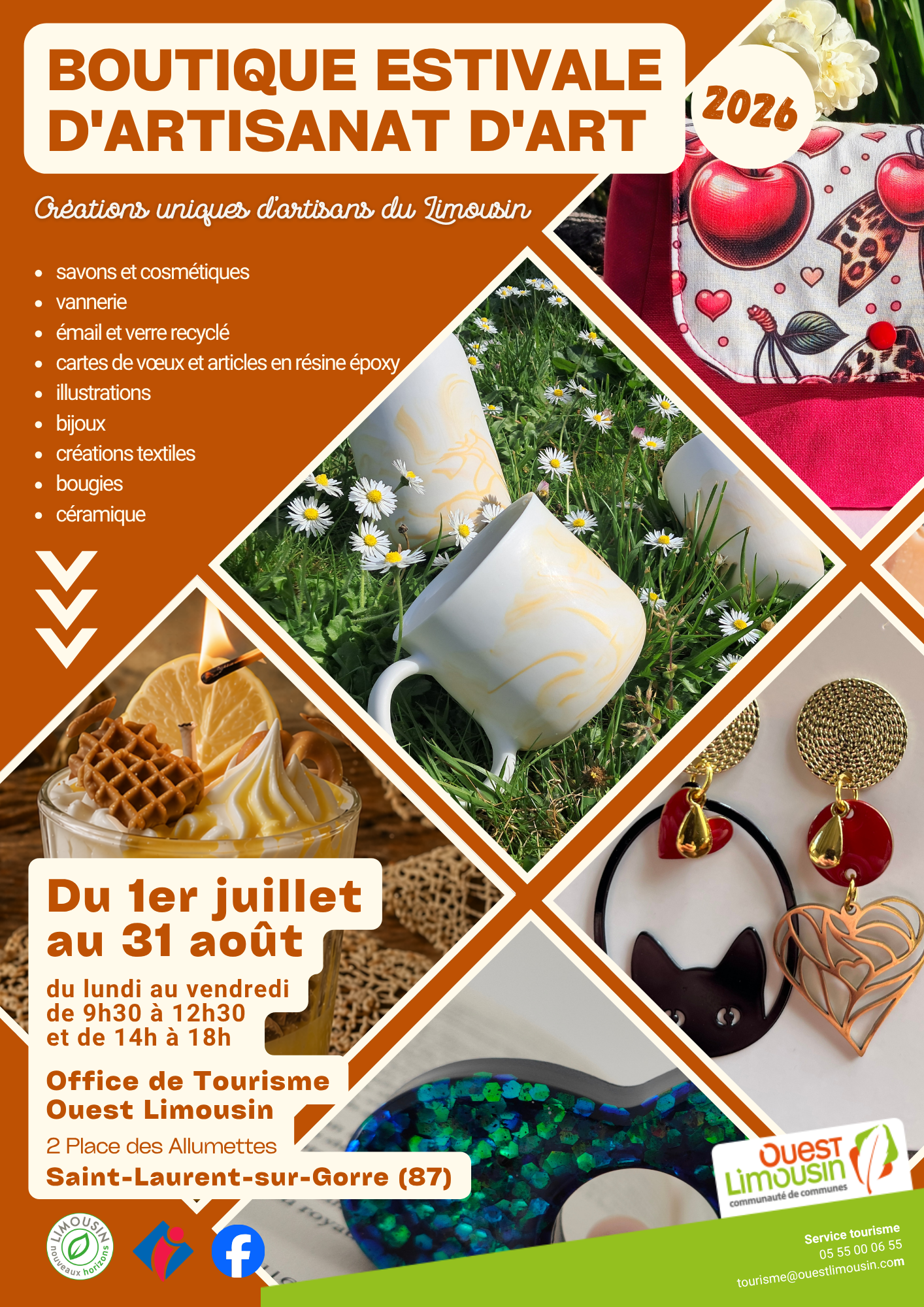 2026 Boutique estivale artisanale définitive