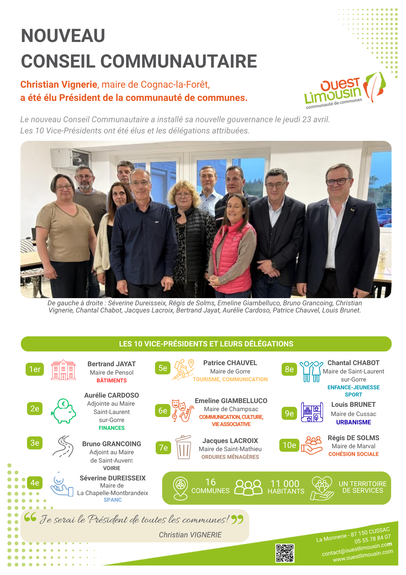 2026 – Elections Président et VP (3)