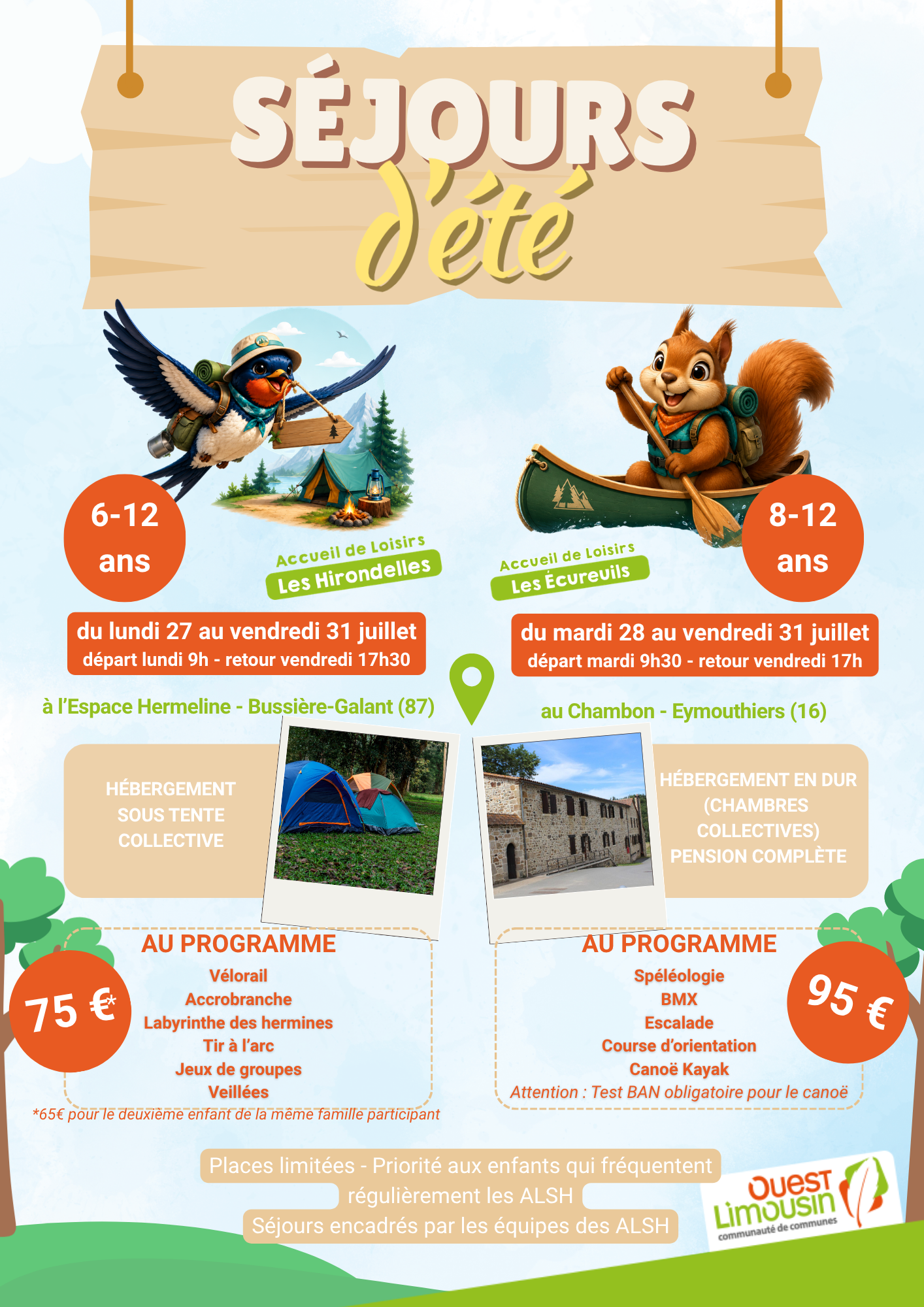 Eté 2026 – Séjours ALSH (1)