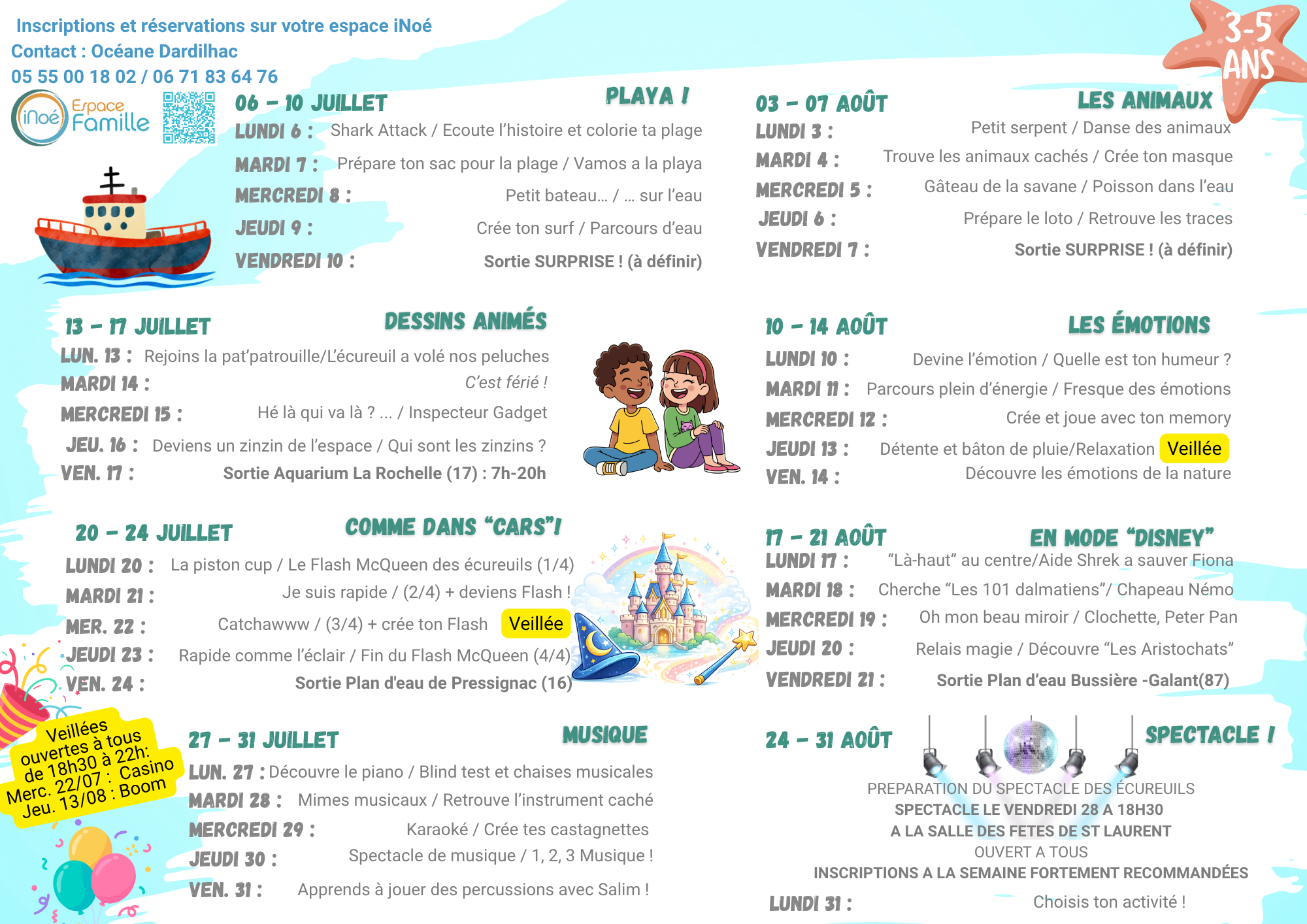 Programme 3 5 ans