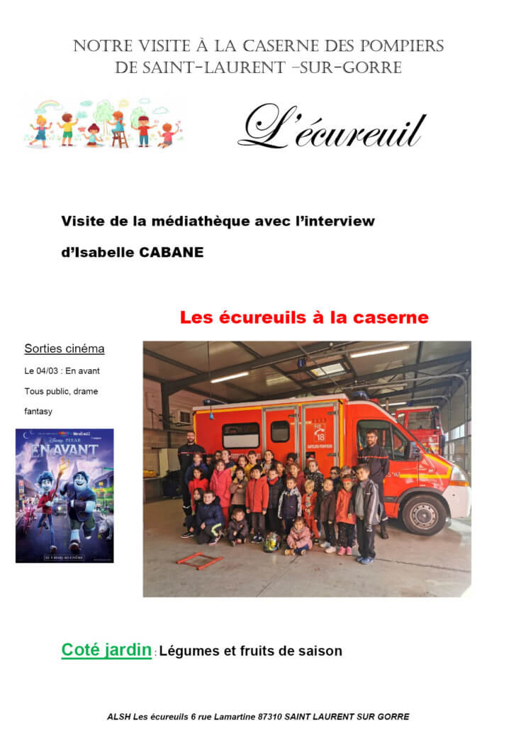 Journal des Écureuils !