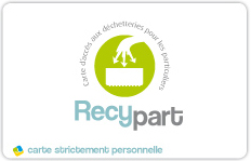 Badge d'accès aux déchèteries Recypart