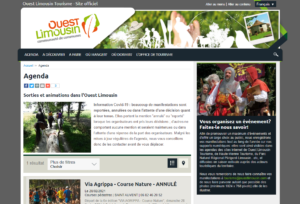 Agenda - site de l'Office de Tourisme